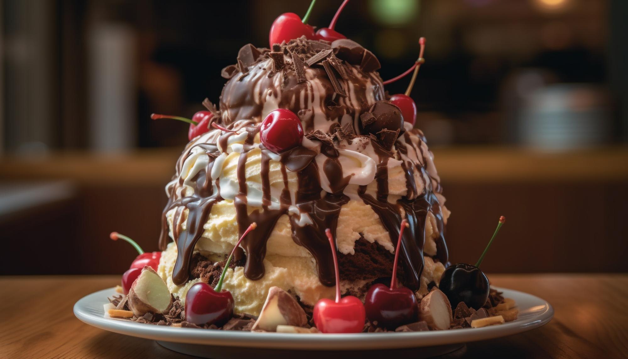 Brownie Sundae